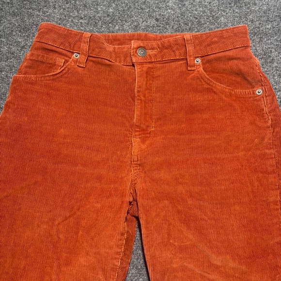 Patagonia Pants - Patagonia Womens Organic Cotton Corduroy Slim Pants Burnt Orange Rust Size 29